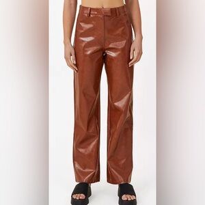 Cotton On Arlow Faux Leather Pant Size 8